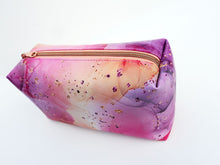 Load image into Gallery viewer, Boxy Pouch Kit - Red Pink Purple Ink