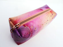 Load image into Gallery viewer, Boxy Pouch Kit - Red Pink Purple Ink