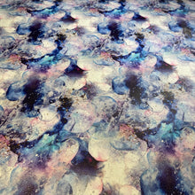 Load image into Gallery viewer, Blue Bronze Alcohol Ink Custom Print VINYL (Knit)