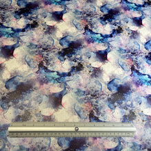 Load image into Gallery viewer, Blue Bronze Alcohol Ink Custom Print VINYL (Knit)