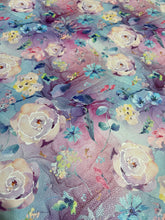 Load image into Gallery viewer, Colourful Floral Ink Custom Print VINYL (Knit)