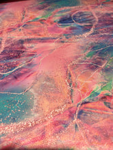 Load image into Gallery viewer, Rose Gold Glitter and Pink Custom Print VINYL (Woven)
