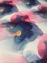 Load image into Gallery viewer, Orange Green Gold Custom Print VINYL (Woven)