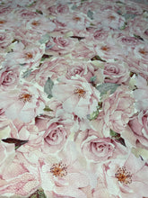 Load image into Gallery viewer, Pink Roses Custom Print VINYL (Woven)