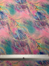 Load image into Gallery viewer, Multi Colour Gold Custom Print VINYL (Woven)