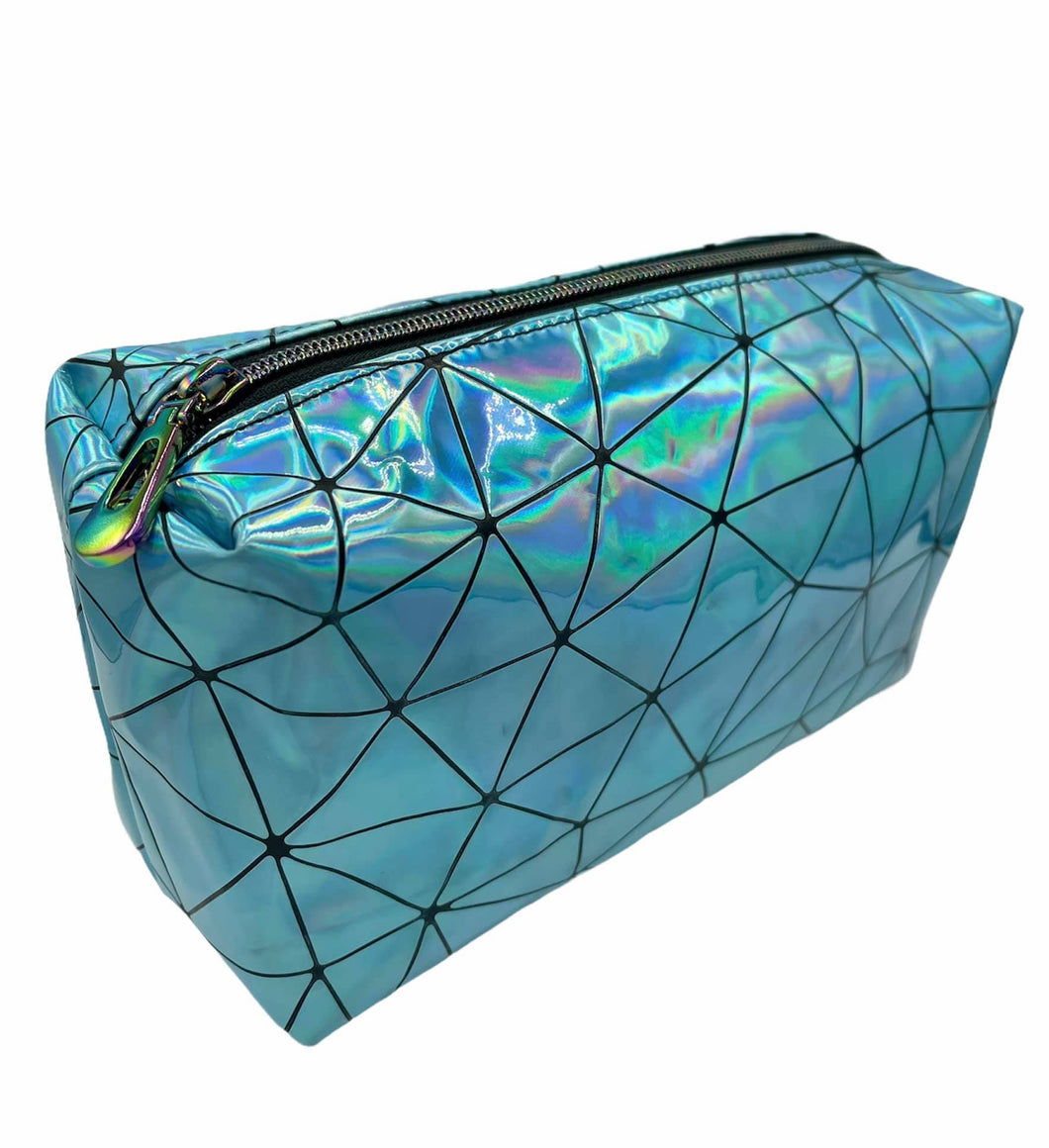 Boxy Pouch Kit – Blue Poly