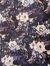 Load image into Gallery viewer, Floral in the Dark Custom Print 100% Cotton
