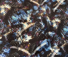 Load image into Gallery viewer, Dark Scales Custom Print 100% Cotton
