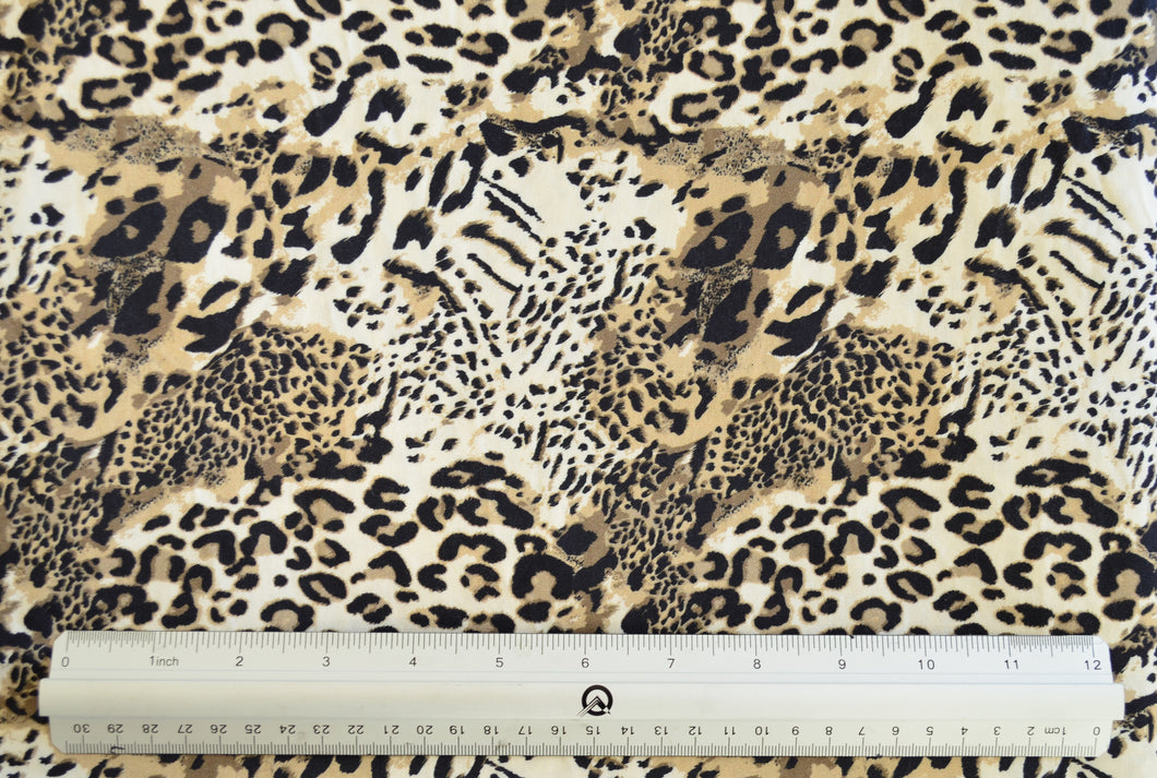 Leopard Custom Print 100% Cotton