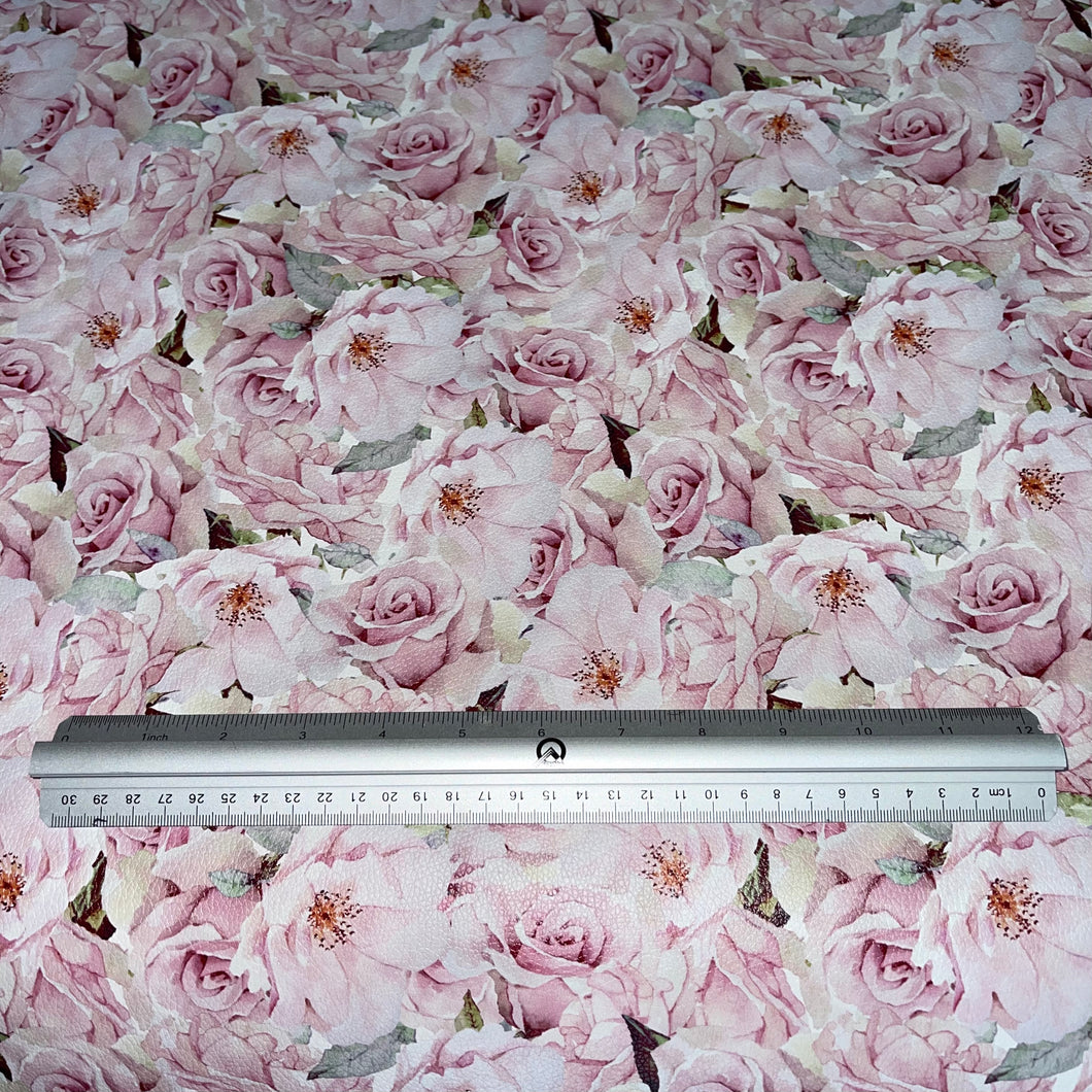 Roses Custom Print VINYL (Knit)