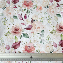 Load image into Gallery viewer, Gentle Floral Custom Print 100% Cotton
