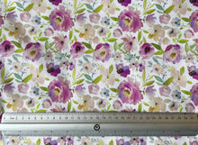 Load image into Gallery viewer, Spring Floral Custom Print 100% Cotton
