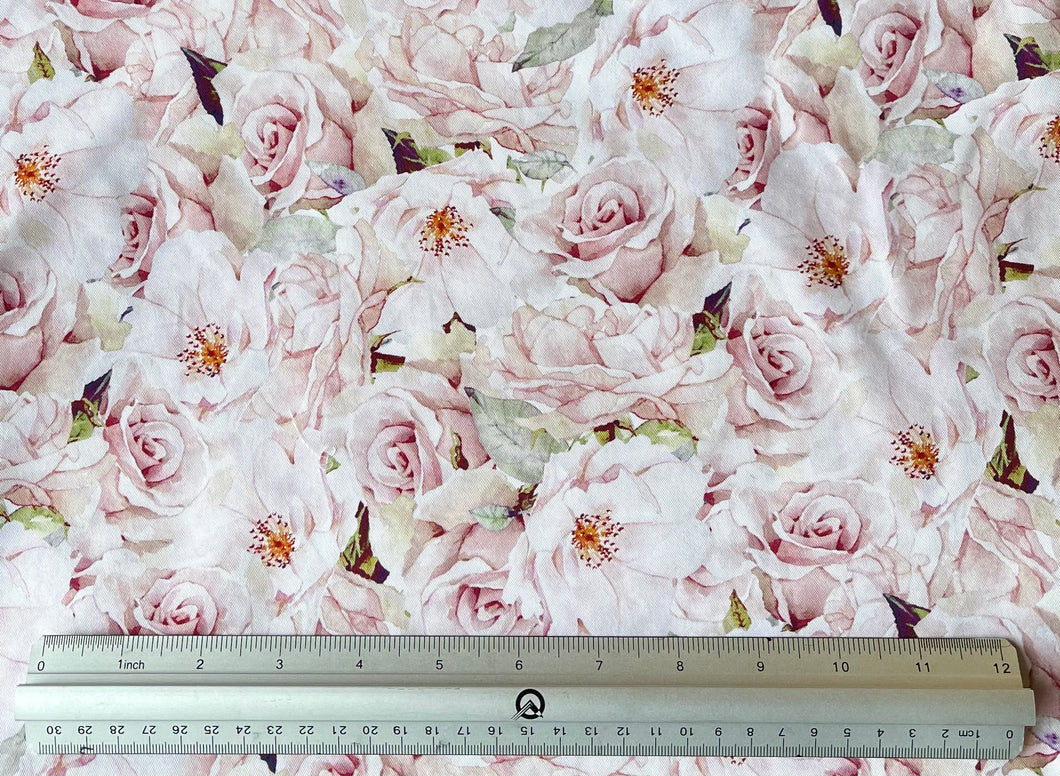 Roses Boquet Custom Print 100% Cotton
