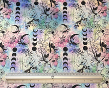 Load image into Gallery viewer, Moon and Floral Light Custom Print 100% Cotton
