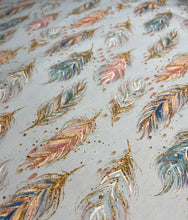 Load image into Gallery viewer, Feathers Custom Print 100% Cotton
