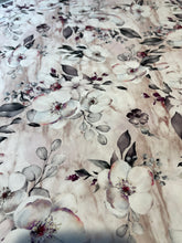 Load image into Gallery viewer, Watercolour Floral Custom Print 100% Cotton
