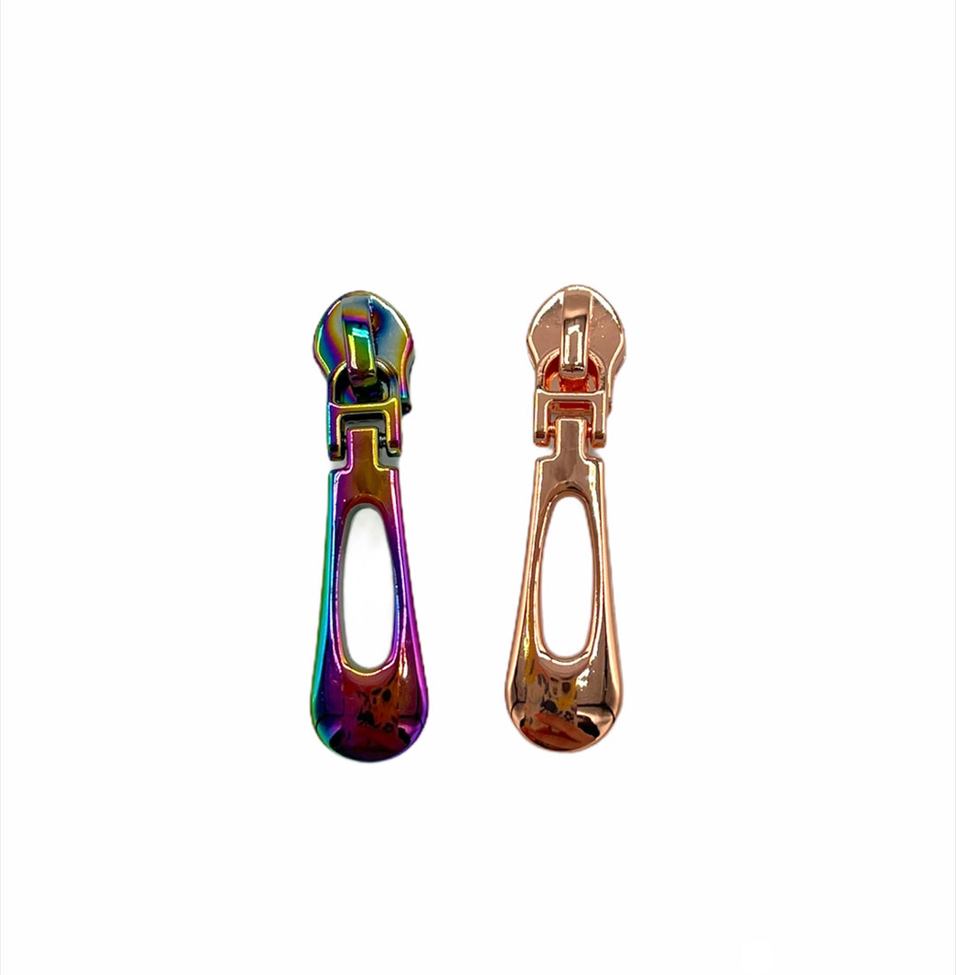 #5 Zipper Pulls Water Drop