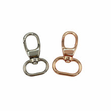 Load image into Gallery viewer, Swivel Snap Hook - Rose Gold/Nickle - 16mm-5/8inch and 20mm-3/4inch
