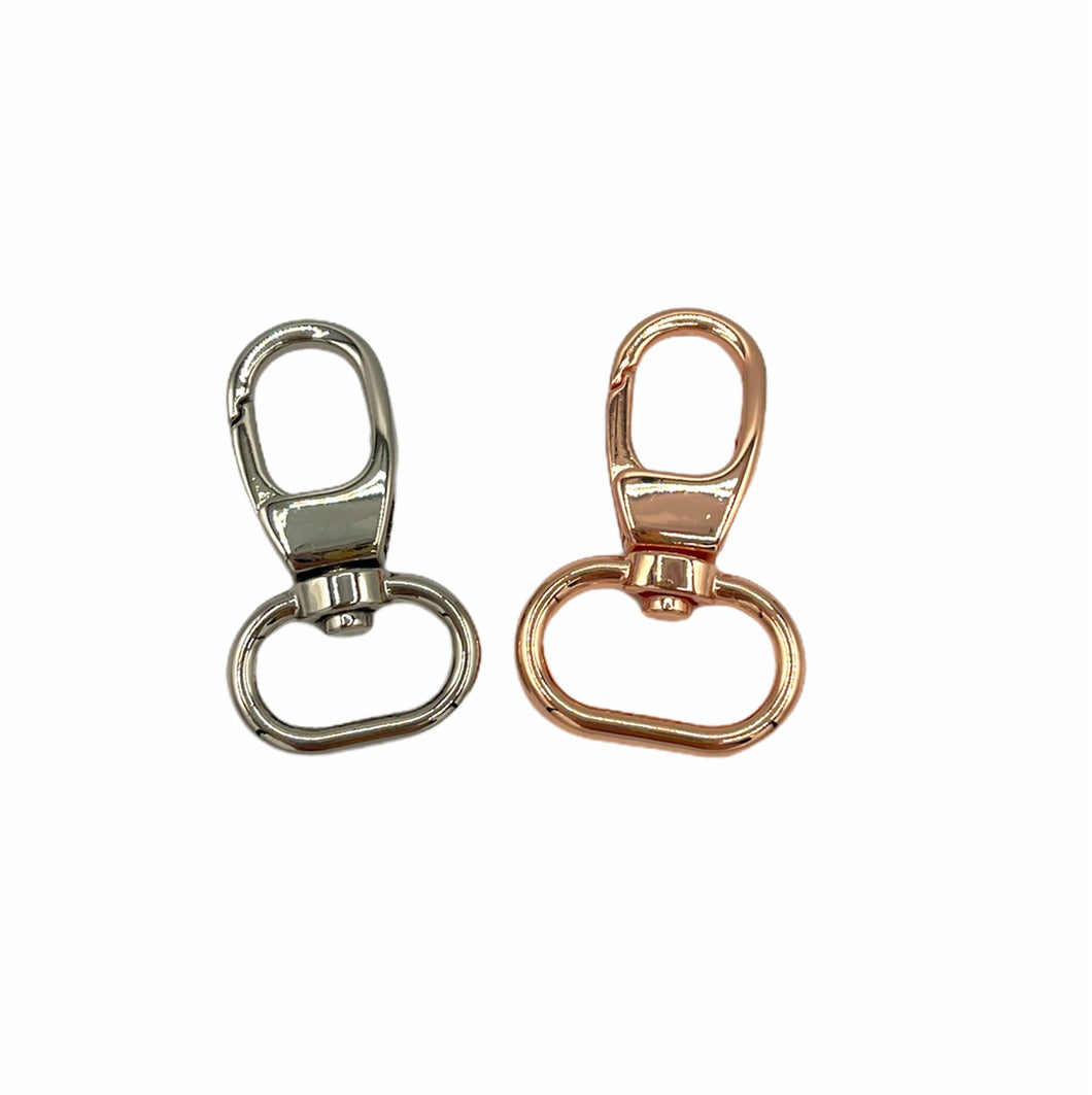 Swivel Snap Hook - Rose Gold/Nickle - 16mm-5/8inch and 20mm-3/4inch