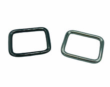 Load image into Gallery viewer, Rectangle Rings - Rose Gold/Nickle/Rainbow/Gunmetal - 26mm-1inch
