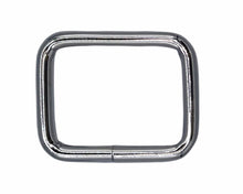 Load image into Gallery viewer, Rectangle Rings - Rose Gold/Nickle/Rainbow/Gunmetal - 26mm-1inch
