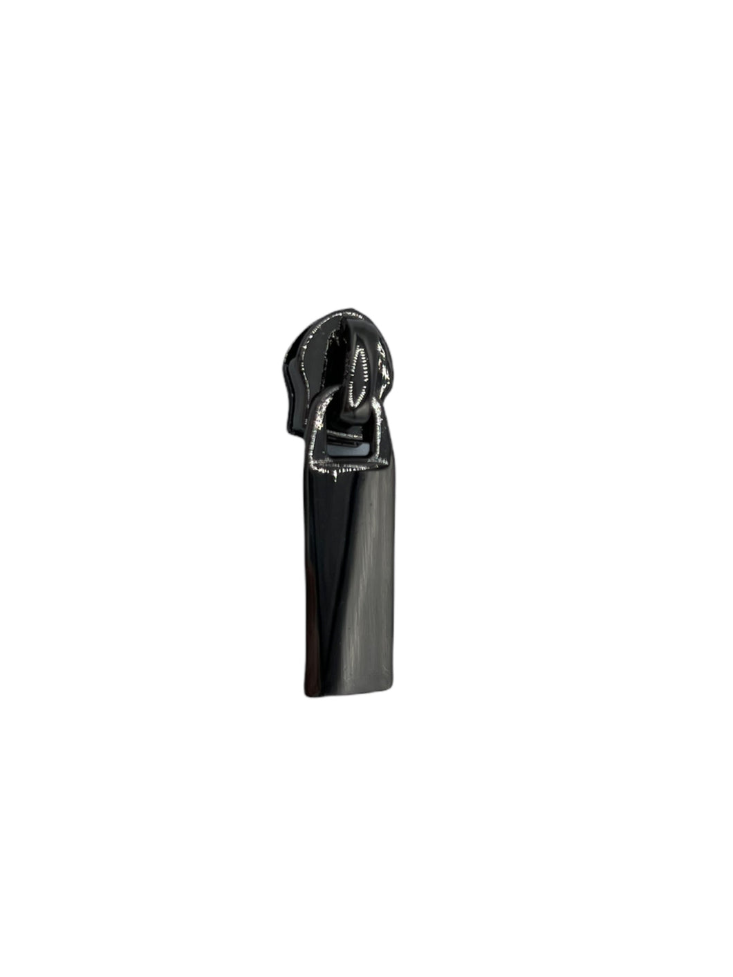 #5 Zipper Pulls Gunmetal Bar -  For Nylon Zippers