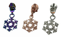Load image into Gallery viewer, #5 Zipper Pulls Snowflake
