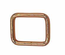 Load image into Gallery viewer, Rectangle Rings - Rose Gold/Nickle/Rainbow/Gunmetal - 26mm-1inch
